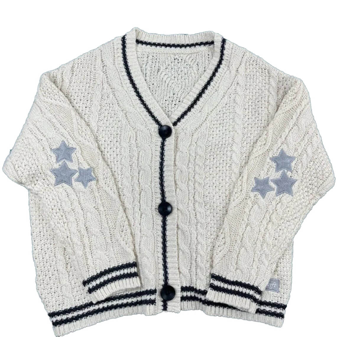 Taylor Swift Folklore Cardigan With Stars and T Patch
