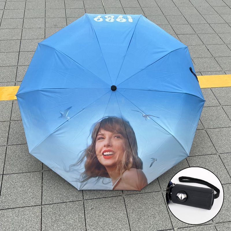 Taylor Swift Printed Folding Umbrella