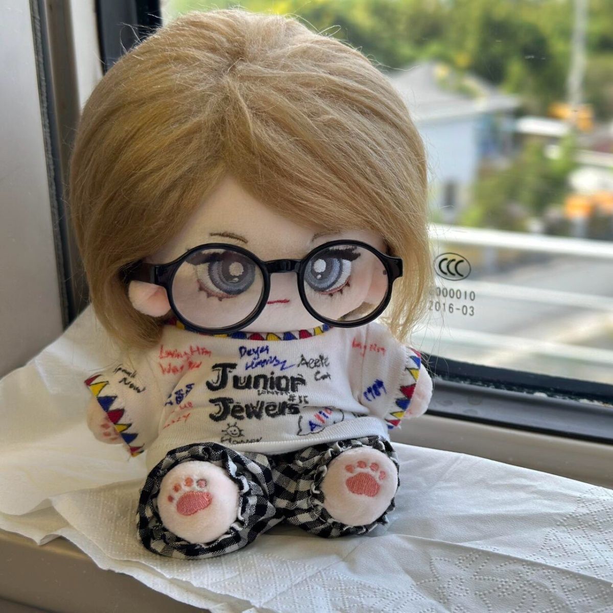 Junior Jewels Shirt Taylor Swift Plush Doll Perfect Gift for Swifties